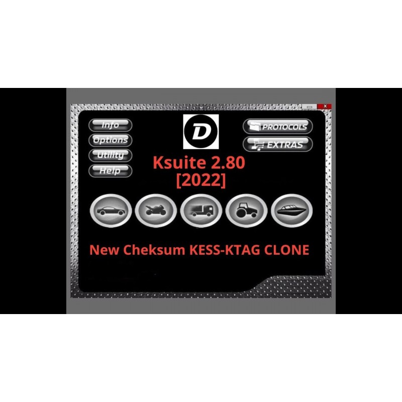 ✓ KTAG KESS KSUITE DEVICE + SOFTWARE 2.80 - QUANTUM OBD